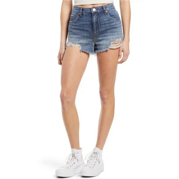 💕STS BLUE💕 Maya Ripped High Waist Shorts ~ Redstone 26 NWT - Picture 3 of 16